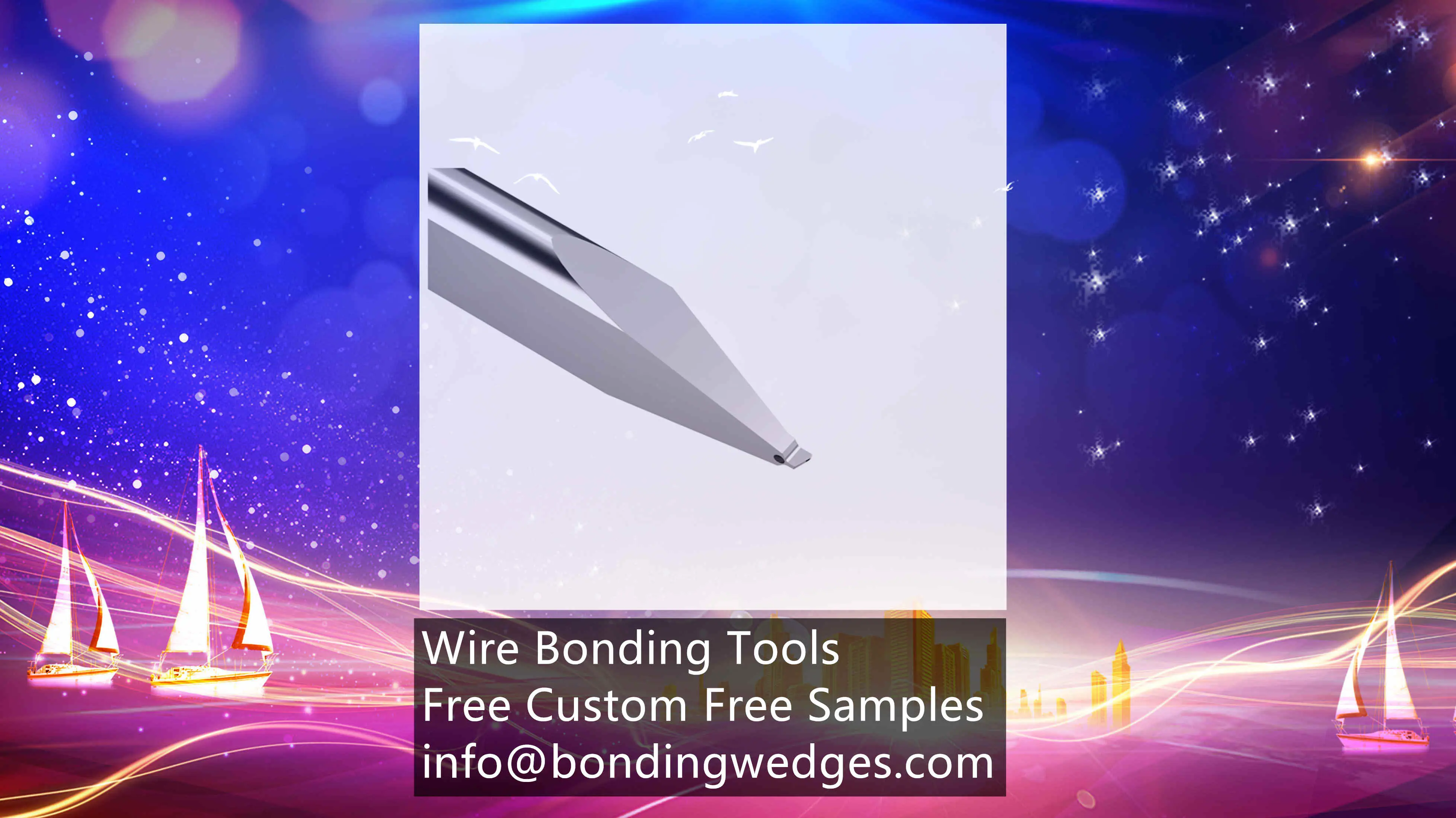 Die bonding: The process of placing a chip onto a substrate.